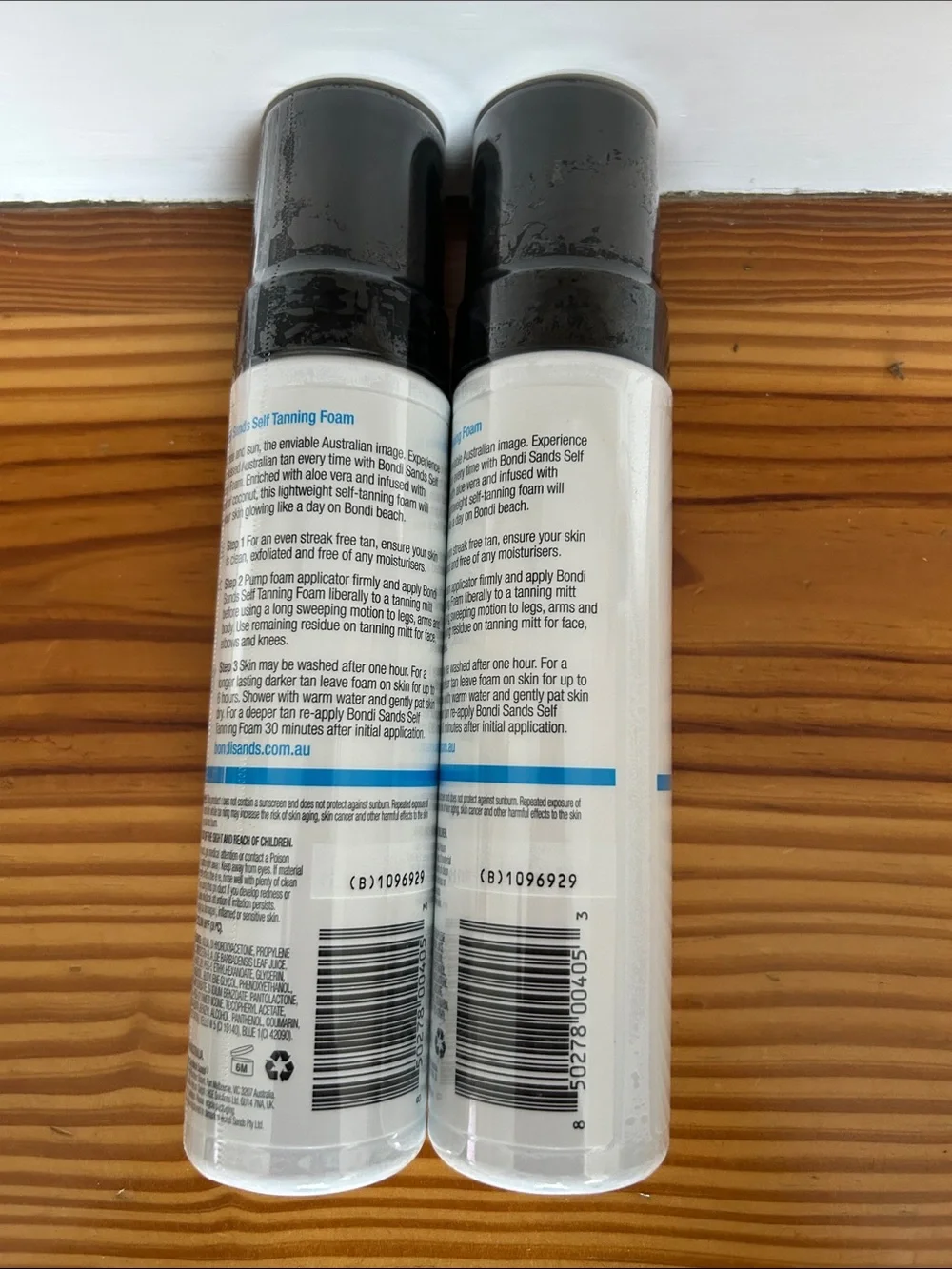 Bondi Sands Self Tanning Foam - White & Black Accents